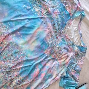 Vibrant Multicolor Patterned Blouse